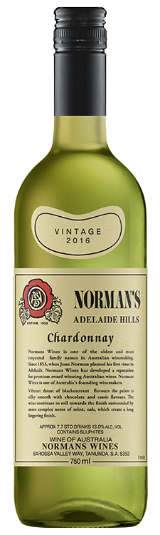 Normans Heritage Series Adelaide Hills Chardonnay 2016